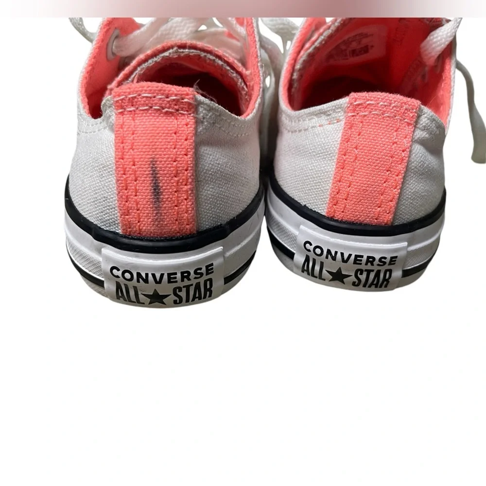 Converse Chuck Taylor Little Kids All Star OX Hyper Orange Kicks Size 13
